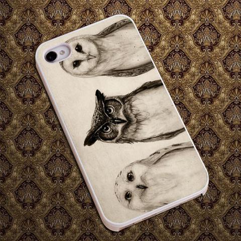 3 Owl Phone case iPhone case Samsung Galaxy Case