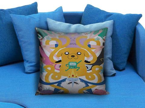 Advanture time collage Pillow case