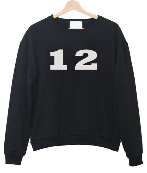 12 sweatshirt