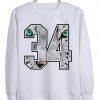 34 sweatshirt