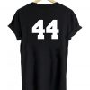 44 T shirt back