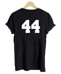 44 T shirt back