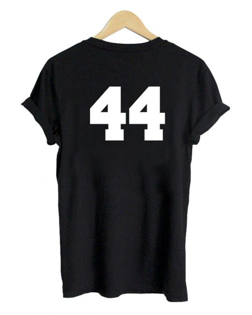 44 T shirt back