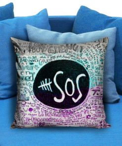 5 Second Of Summers Lyric Quotes Pillow case
