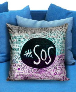5 Second Of Summers Lyric Quotes Pillow case