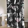 5 Second of summer collage  shower curtain customized design for home decor