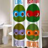 5 second of summer NINJA shower curtain customized design for home decor