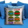 5 seconds of summer ninja turtles Pillow case