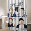 5 seconds of summer poster shower curtain customized design for home decor