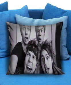 5 sos funny selfie Pillow Case