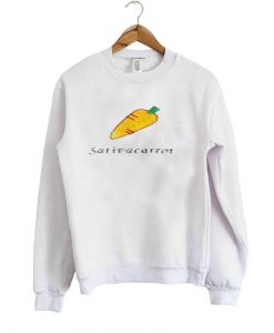 A carrot sweatshirt