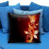 Abstract Fire Flower Pillow case