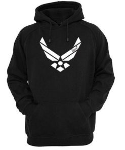 Air force racerback front hoodie