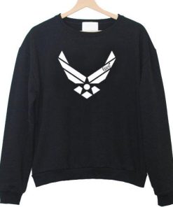 Air force racerback front sweatshirt