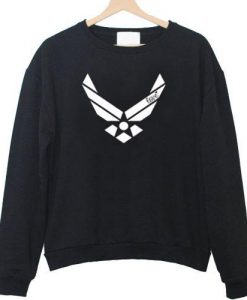 Air force racerback front sweatshirt