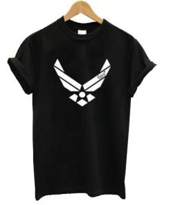 Air force racerback front tshirt