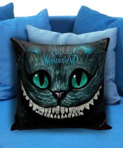 Alice in Wonderland Cats Smile Pillow case
