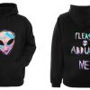 Alien Abduct Hoodie Two Side