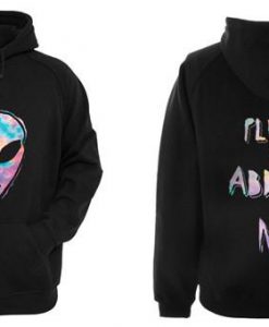 Alien Abduct Hoodie Two Side