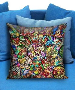 All Disney Characters Pillow Case