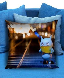 Alone in the street Pillow case