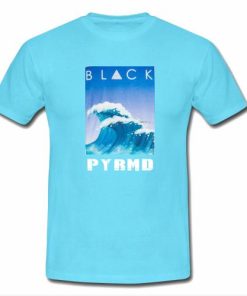 BLACK PYRMD tshirt