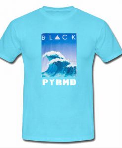 BLACK PYRMD tshirt