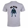 BLACK tshirt back