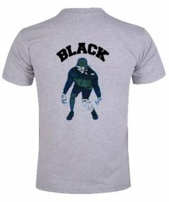 BLACK tshirt back