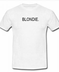 BLONDIE tshirt