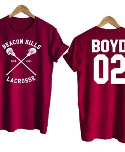 Teen Wolf shirt beacon hills tshirt BOYD 02 Tshirt