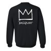 Basquiat sweatshirt back