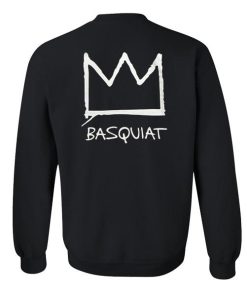 Basquiat sweatshirt back