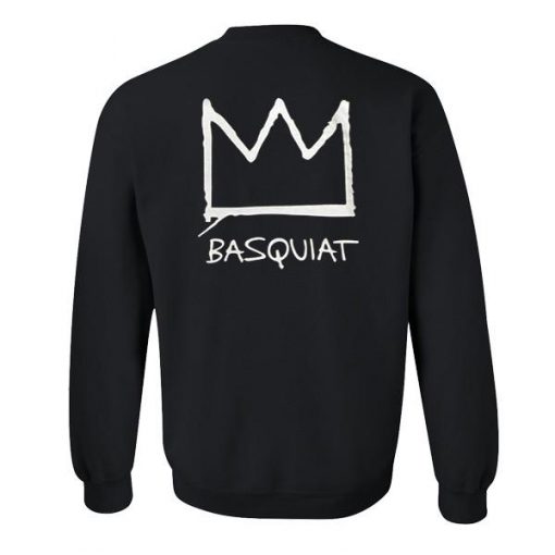 Basquiat sweatshirt back