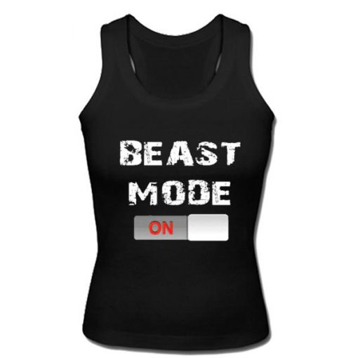 Beast mode on tanktop