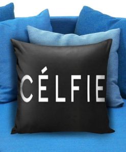 Black Celfie Pillow case