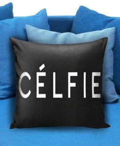 Black Celfie Pillow case