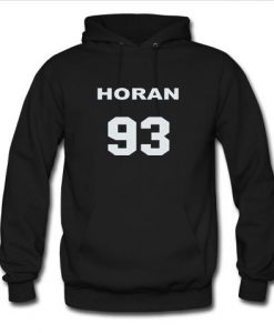 Black horan 93 hoodie