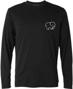 Blue elephant long sleeve