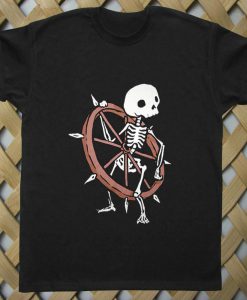 Bone Wheel Skeleton T shirt