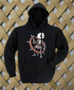 Bone Wheel Skeleton Hoodie