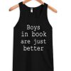 Boys in books tanktop