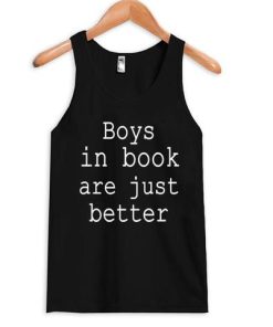Boys in books tanktop