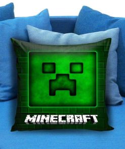 Brick Game 03 Minecraft Creeper Pillow case