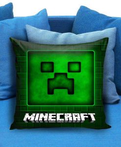 Brick Game 03 Minecraft Creeper Pillow case
