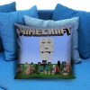 Brick Game 04 Minecraft Creeper Pillow case