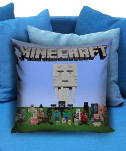 Brick Game 04 Minecraft Creeper Pillow case