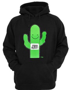 Cactus free hugs hoodie