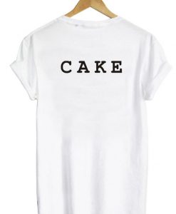 Cake tshirt back