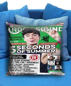 Calum Hood 5 Second Of Summer Rock Sound Pillow case